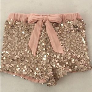 Toddler Sequin Shorts by Sugarplum Lane